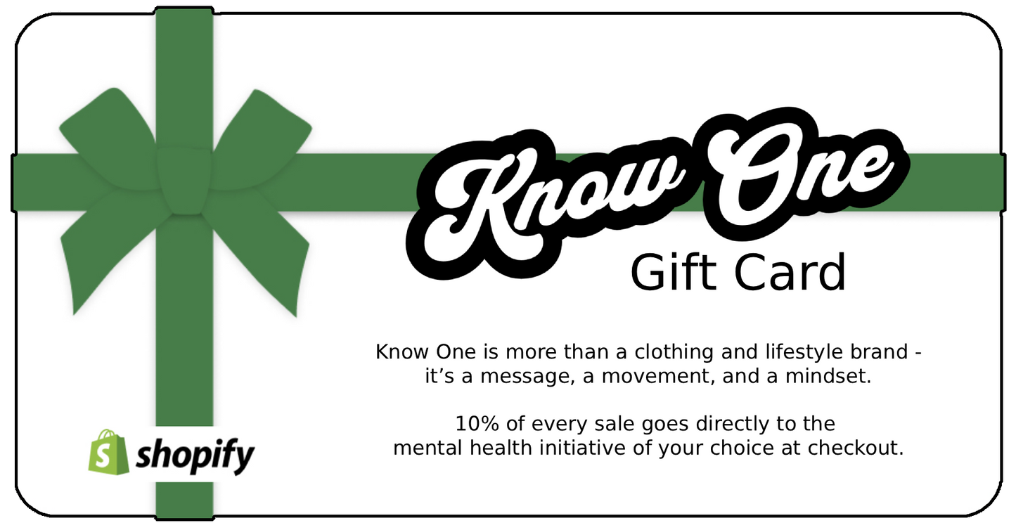 Know One Gift Card